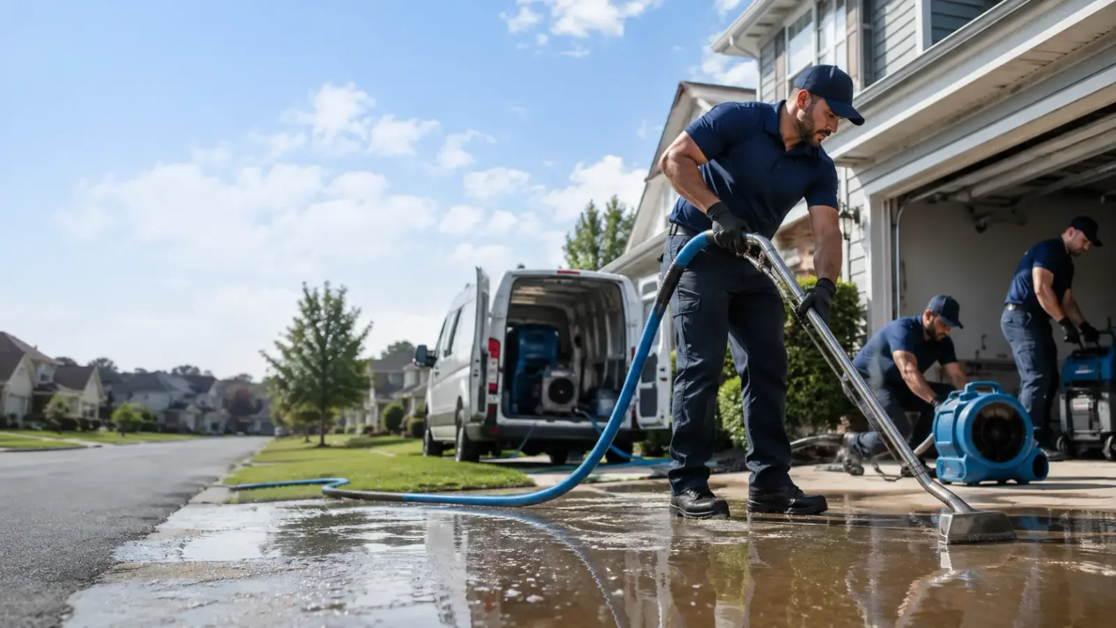 Flood Damage Restoration in Bakersfield, VT